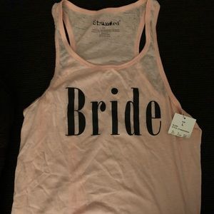Blush Bride Tank- new with tags
